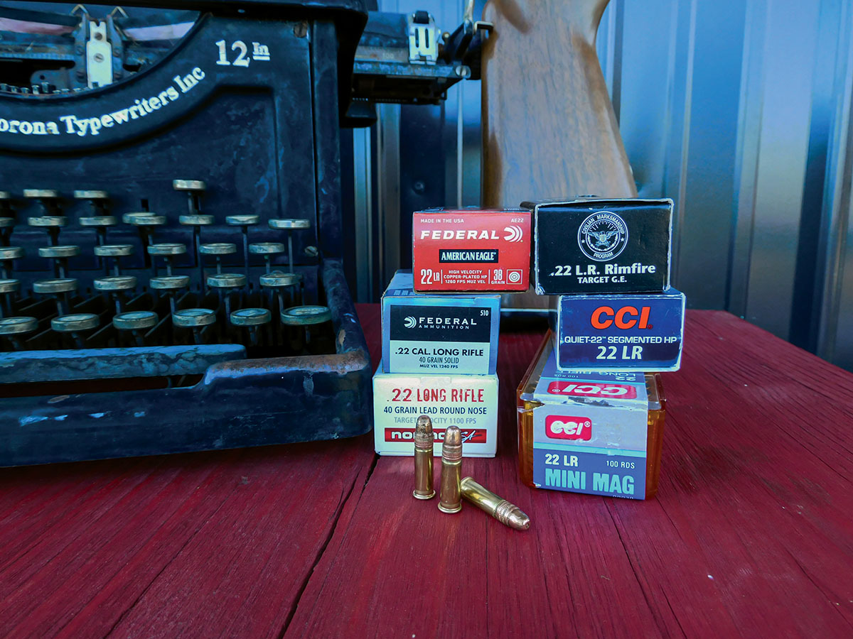 Every cartridge has its own application. The hollowpoints may not be as accurate for close-range varmint work, but they are a good choice when the targets are 50 to 75 yards out and need to be stopped with one shot.